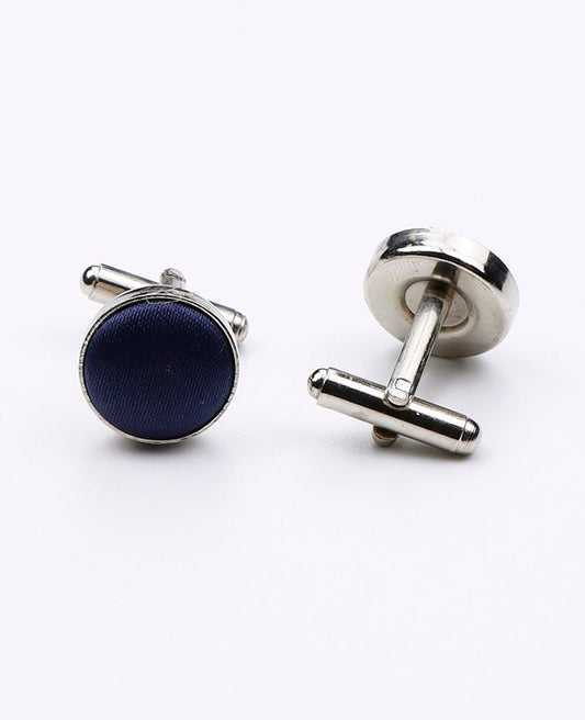 Boutons de Manchette Bleu n°1 en Polyester | Anatole - Unipap's