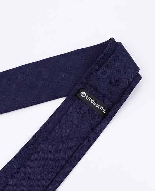 Cravate Bleu n°7 Homme en Coton | Edgard | Unipap's