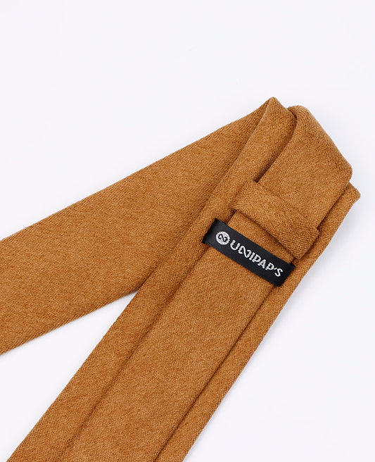 Cravate Marron n°1 Homme en Effet Velours | Simon - Unipap's