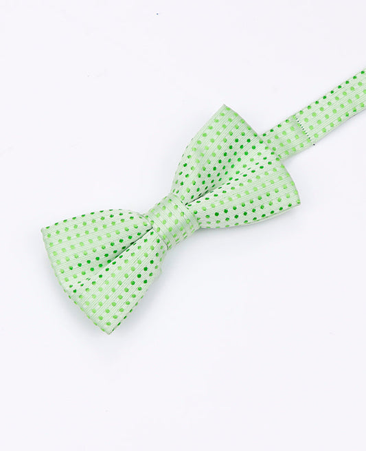 Noeud Papillon Vert n°2 à Pois Enfant en Polyester | Louis - Unipap's
