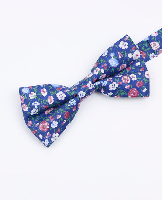 Noeud Papillon Liberty Bleu n°7 Homme en Coton | Gaspard - Unipap's