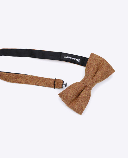 Noeud Papillon Marron Homme en Laine | Claude - Unipap's