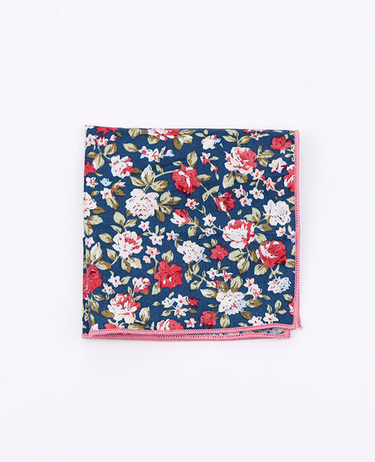Pochette de Costume Liberty Vert n°1 en Coton | Charles - Unipap's