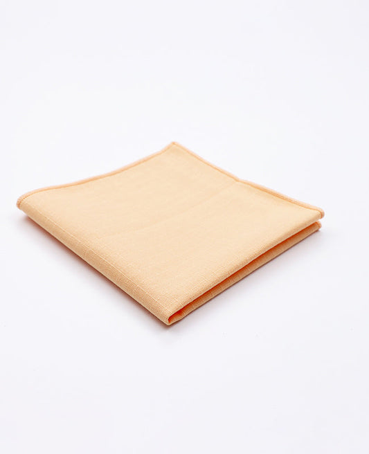 Pochette de Costume Orange n°2 en Coton | Oscar - Unipap's