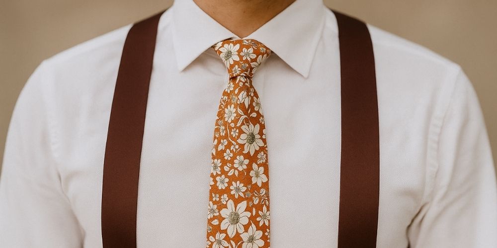 Comment assortir sa cravate à des bretelles pour un look homme élégant Billede