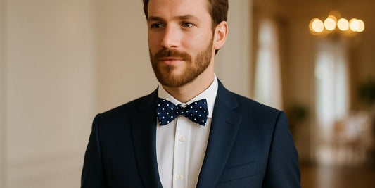 Noeud papillon à pois : Conseils pour un look homme élégant et original