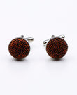 Boutons de Manchette Orange en Laine | Claude - Unipap's