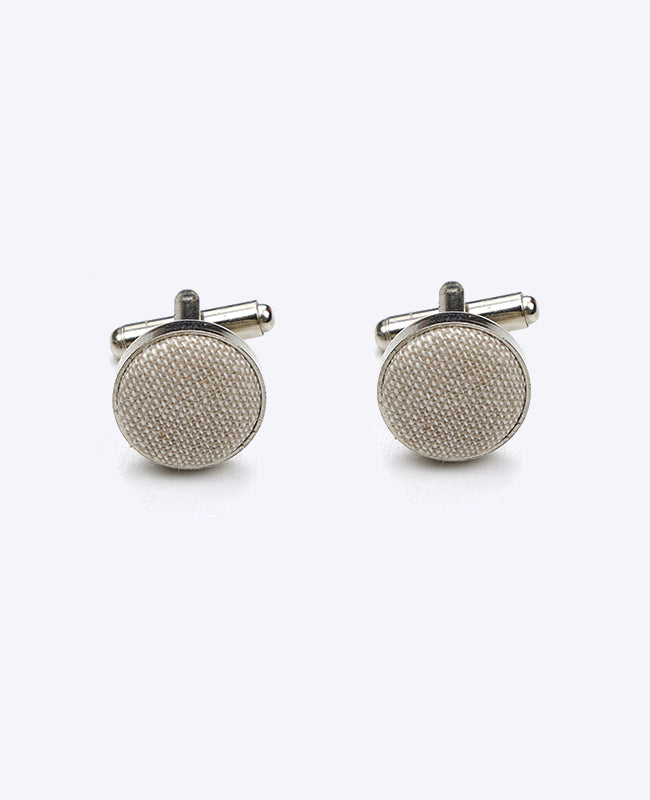 Manchetknapper Beige i Bomuld | Edgard - Unipap's