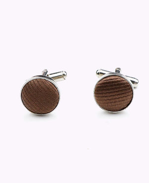 Manchetknapper Brun i Polyester »Lucien«