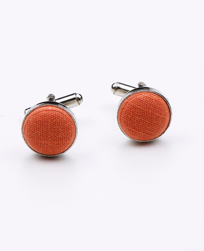 Manchetknapper Orange nr.3 i Bomuld | Oscar - Unipap's