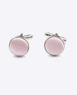 Boutons de Manchette Rose en Polyester | Jules - Unipap's