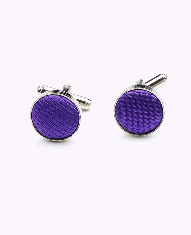 Manchetknapper Lilla nr. 1 i Polyester »Lucien«