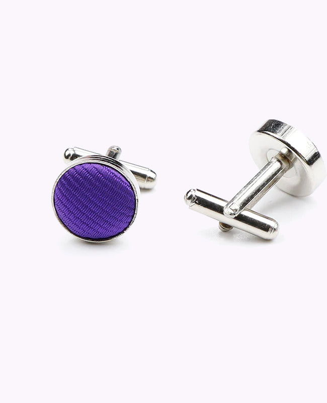 Manchetknapper Lilla nr. 1 i Polyester »Lucien«
