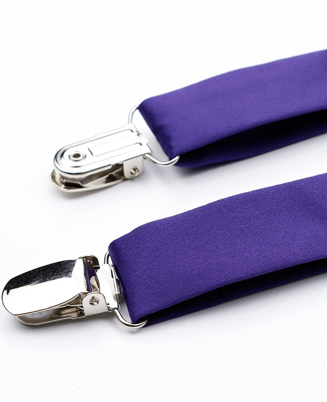 Bretelles Enfant Violet n°1 en Polyester «Ernest»