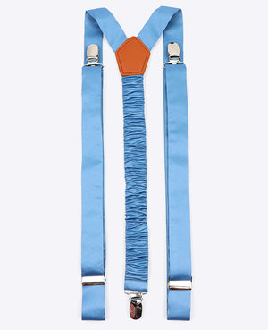 Bretelles Homme Bleu n°7 en Polyester «Ernest»