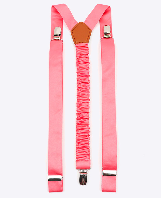 Bretelles Homme Rose n°2 en Polyester «Ernest»