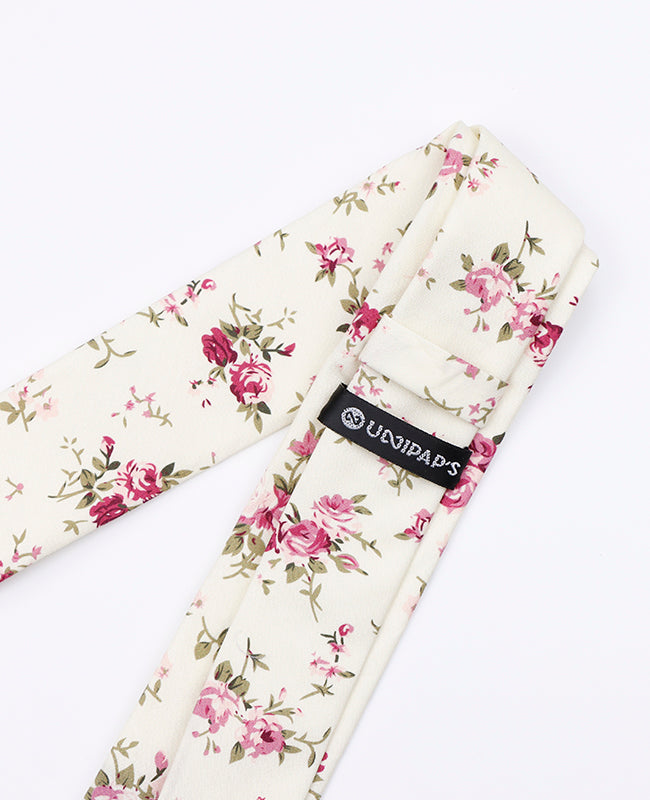 Slips Liberty Hvid nr. 7 Herre i Bomuld »Charles«