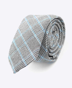 Slips Tartan Grå nr. 1 Herre i Bomuld | Marcel - Unipap's