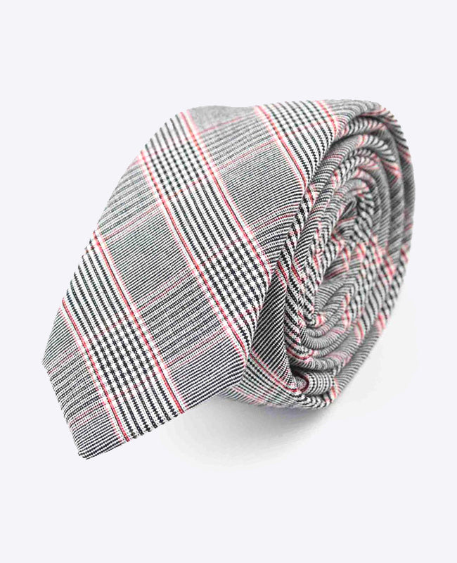 Slips Tartan Grå nr. 2 Herre i Bomuld | Marcel - Unipap's