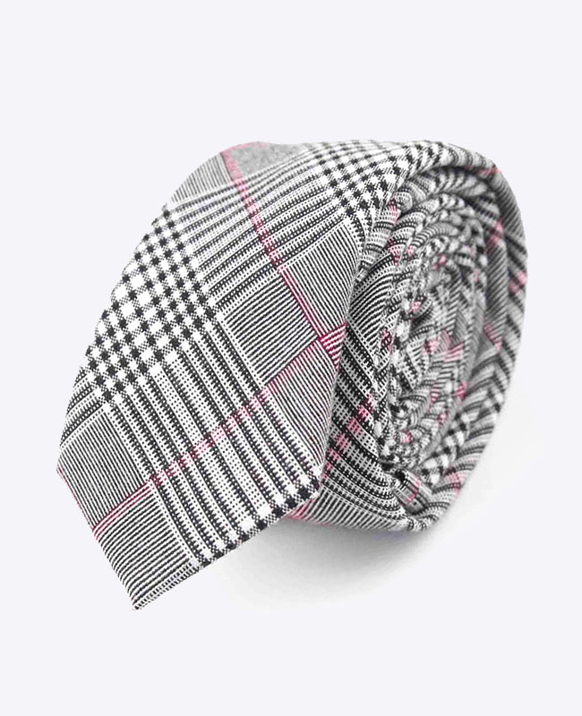 Slips Tartan Grå nr.3 Herre i Bomuld | Marcel - Unipap's