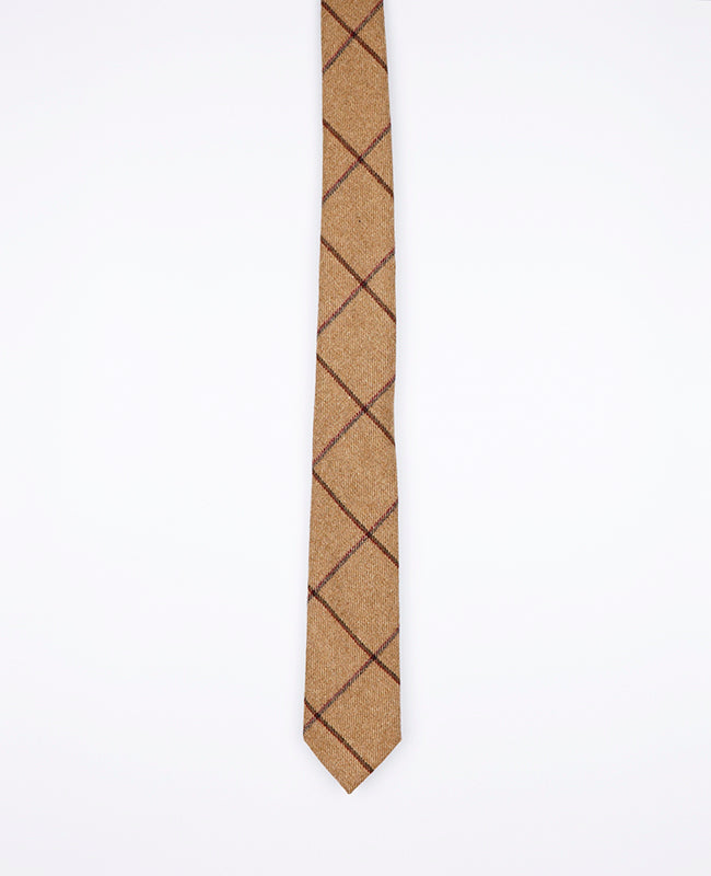 Slips Tartan Brun nr. 1 Herre i Uld | Nobert - Unipap's