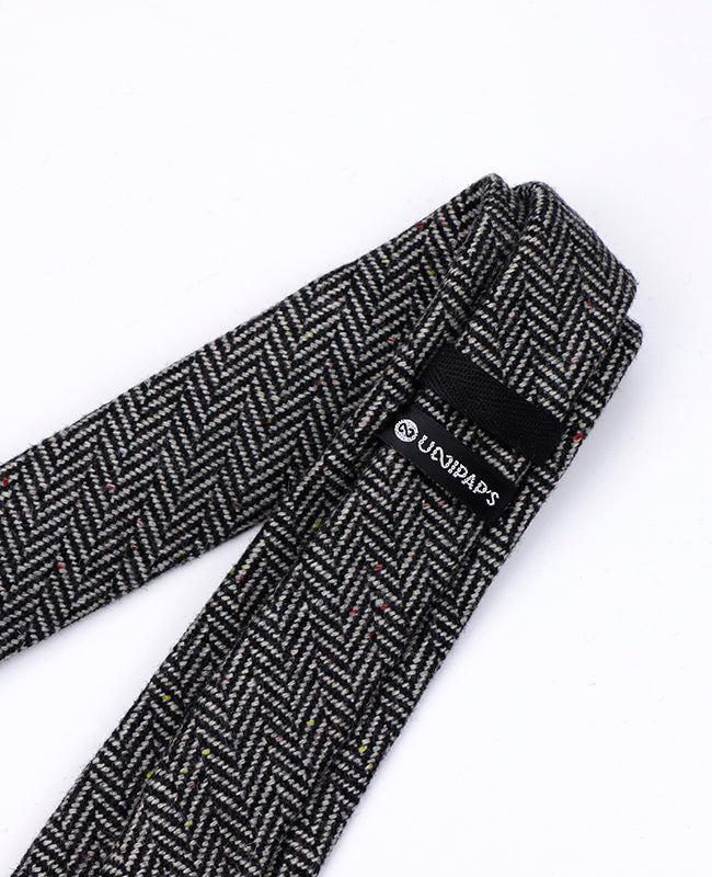Slips Tartan Grå nr. 1 Herre i Uld | Norbert - Unipap's