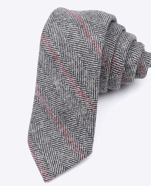 Slips Tartan Grå nr. 4 Herre i Uld | Norbert - Unipap's