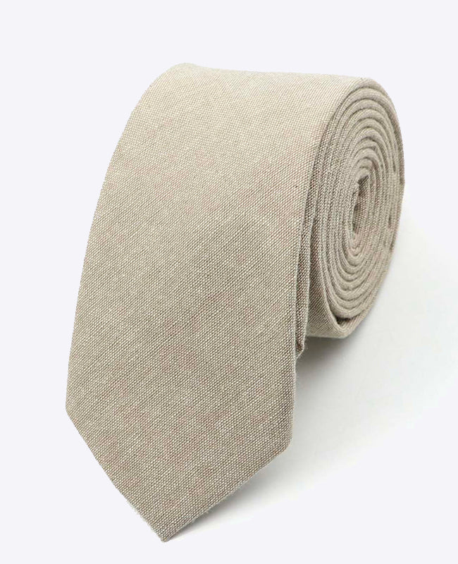 Slips Beige Herre i Bomuld «Edgard»