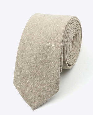 Slips Beige Herre i Bomuld «Edgard»