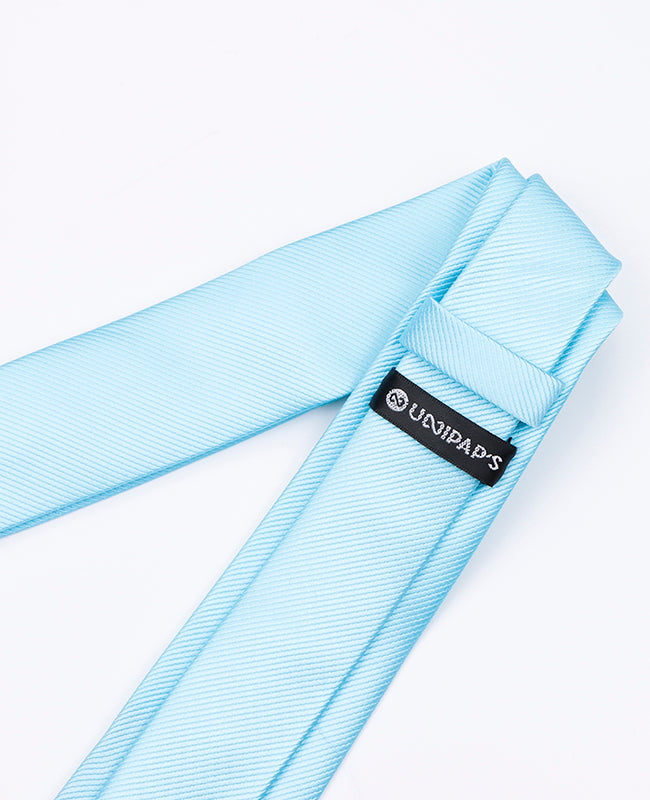 Slips Blå nr. 4 Herre i Polyester | Lucien - Unipap's