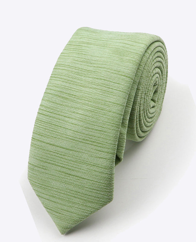 Slips Grøn nr. 2 Herre i Polyester »Augustin«