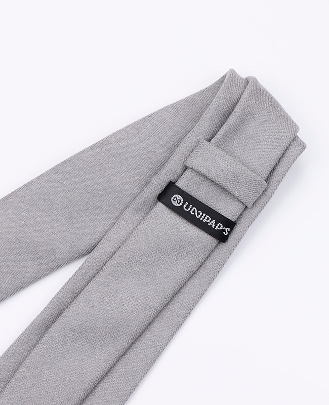 Cravate Gris n°1 Homme en Effet Velours | Simon - Unipap's