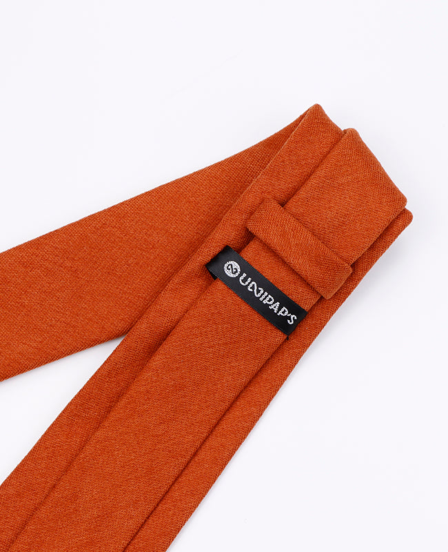 Slips Orange nr. 1 Herre i Fløjlseffekt | Simon - Unipap's
