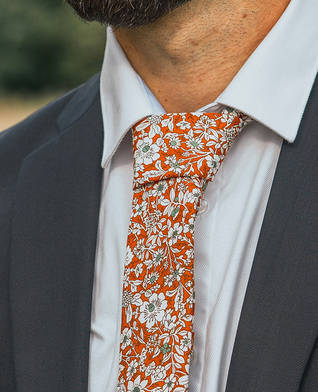 Liberty Slips Orange Herre i Bomuld »Clovis«