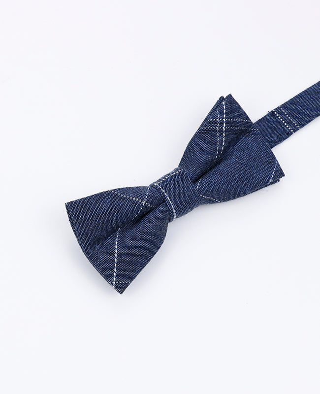 Butterfly Tartan Blå Børn i Bomuld | Marcel - Unipap's
