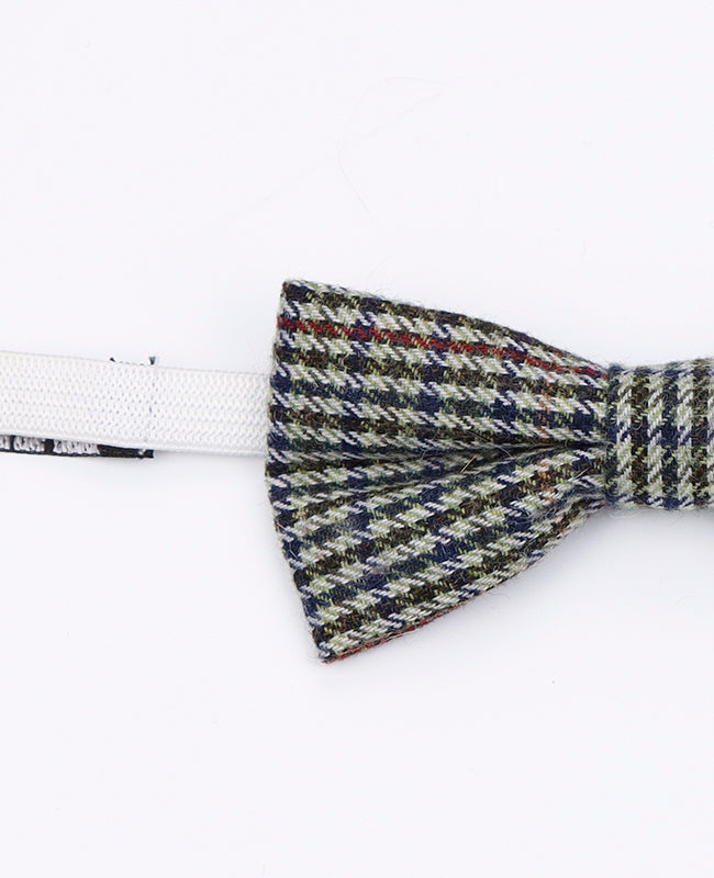 Butterfly Tartan Grå nr. 9 Børn i Uld | Nobert - Unipap's