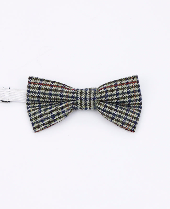 Butterfly Tartan Grå nr. 9 Børn i Uld | Nobert - Unipap's