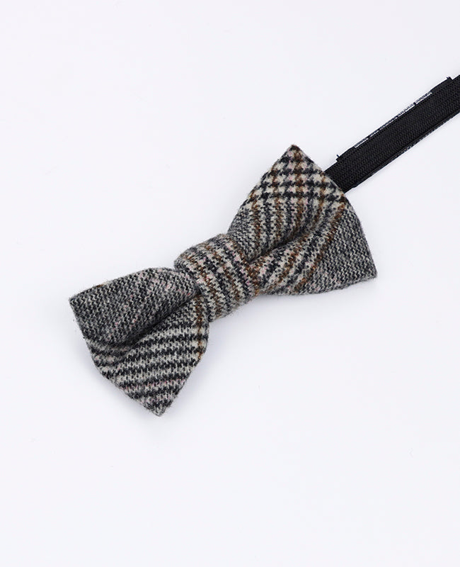 Butterfly Tartan Grå nr. 7 Børn i Uld | Norbert - Unipap's