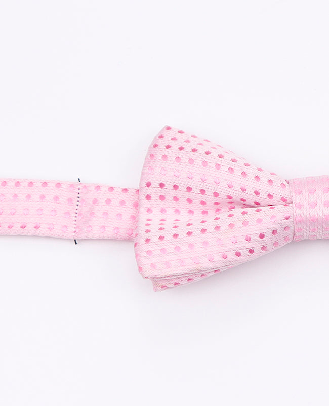 Noeud Papillon Rose n°3 à Pois Enfant en Polyester | Louis - Unipap's