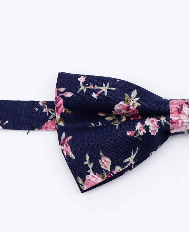 Noeud Papillon Liberty Bleu n°4 Homme en Coton | Charles - Unipap's