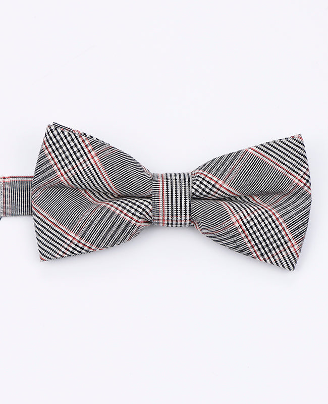Noeud Papillon Tartan Gris n°2 Homme en Coton | Marcel - Unipap's