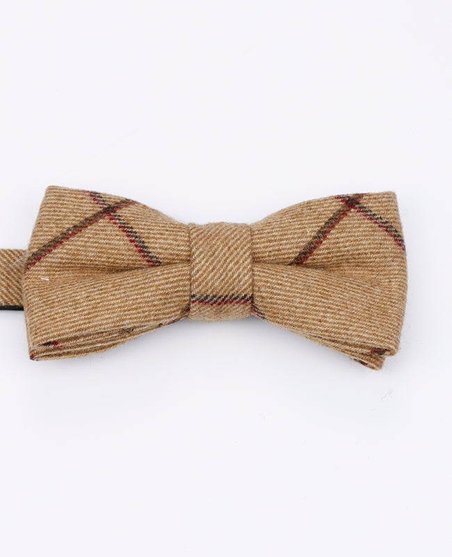 Butterfly Tartan Brun nr. 1 Herre i Uld | Nobert - Unipap's