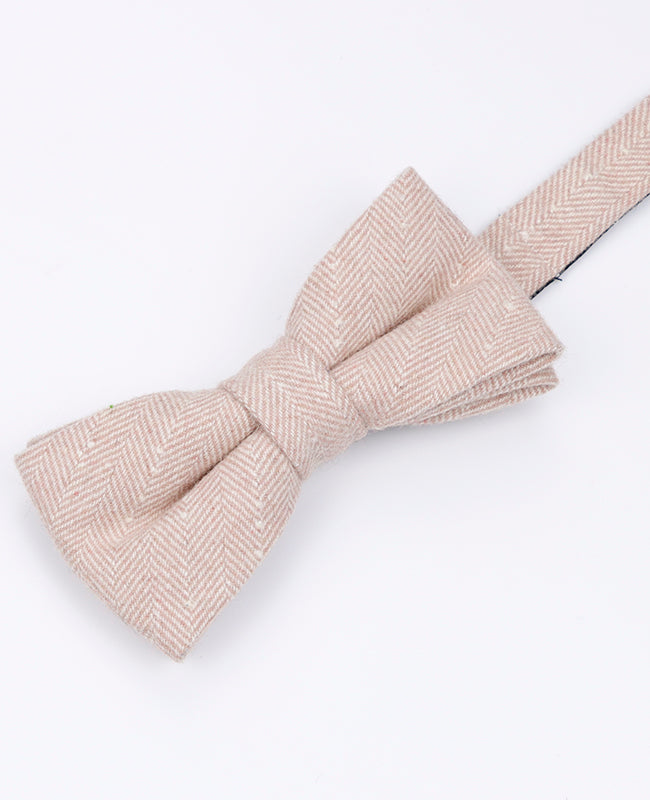 Noeud Papillon Rose n°1 Homme en Laine | Claude - Unipap's