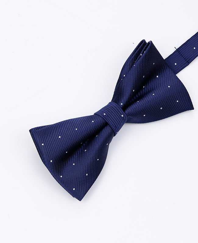 Butterfly Blå nr.1 Med Prikker Herre i Polyester | Georges - Unipap's