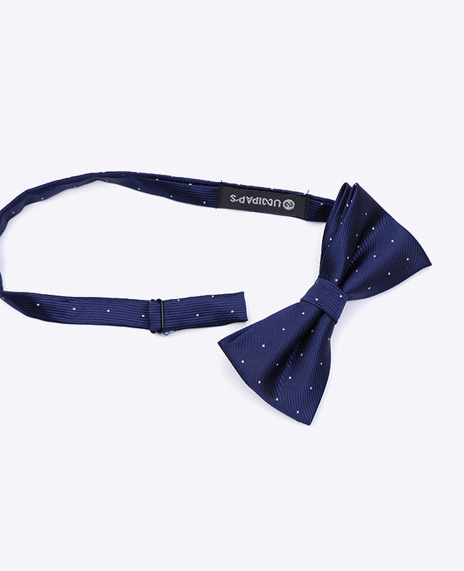 Butterfly Blå nr.1 Med Prikker Herre i Polyester | Georges - Unipap's