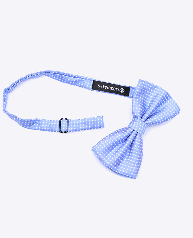 Butterfly Blå nr.2 Med Prikker Herre i Polyester | Louis - Unipap's