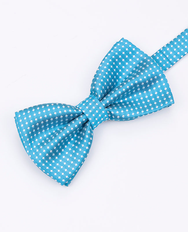 Butterfly Blå nr.4 Med Prikker Herre i Polyester | Louis - Unipap's