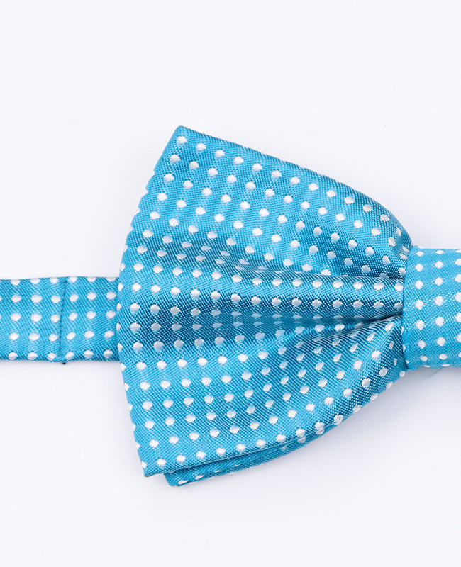 Butterfly Blå nr.4 Med Prikker Herre i Polyester | Louis - Unipap's
