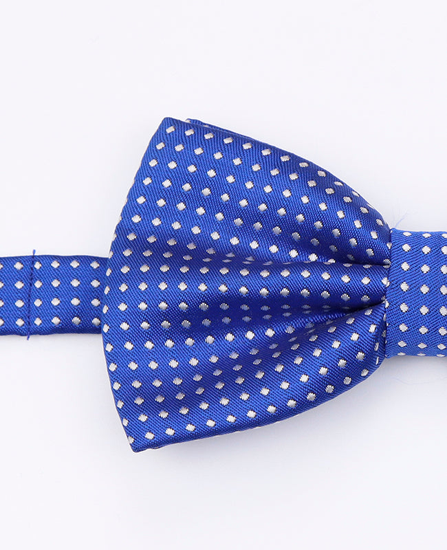Butterfly Blå nr.5 Med Prikker Herre i Polyester | Louis - Unipap's