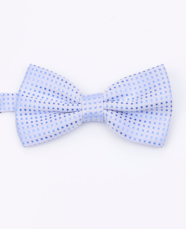 Noeud Papillon Bleu n°6 à Pois Homme en Polyester | Louis - Unipap's